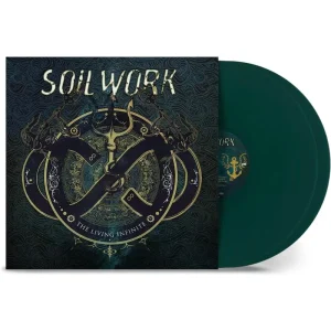 Soilwork The Living Infinite Vinyl LP Dark Green Colour 2024