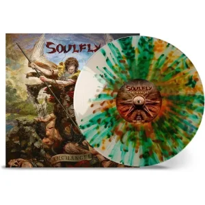 Soulfly Archangel Vinyl LP Natural Green Orange & Brown Splatter Colour 2025
