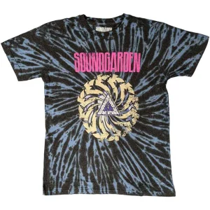 Soundgarden Badmotorfinger Dip-Dye Wash Blue & Black X-Large Unisex T-Shirt