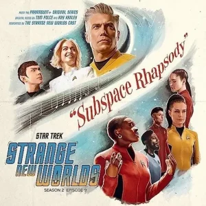Star Trek Strange New Worlds “Subspace Rhapsody” Vinyl LP 2024