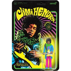 Super7 Jimi Hendrix ReAction Figure