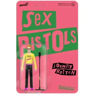 Super7 Sex Pistols Johnny Rotten ReAction Figure