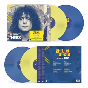 T. REX T. Rex: Bolan Boogie Vinyl LP Blue & Yellow Colour 2024