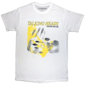 Talking Heads Psycho Killer Hands White XX-Large T-Shirt
