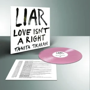 Tanita Tikaram LIAR (Love Isn’t A Right) Vinyl LP Indies Pink Colour Due Out 10/10/25