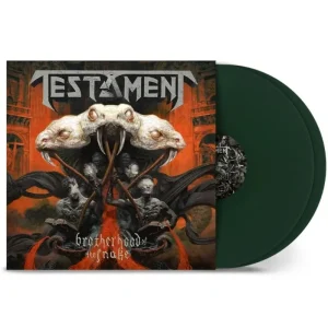 Testament Brotherhood of The Snake Vinyl LP Green Colour 2025
