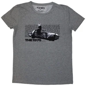 The 1975 Car Photo Grey Ladies Small T-Shirt