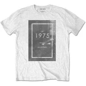 The 1975 Facedown White Large T-Shirt