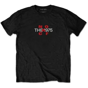 The 1975 Music For Cars Black Small T-Shirt