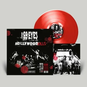 The 69 Eyes Hollywood Kills – Live at The Whisky A Go Go Vinyl LP Red Colour 2023
