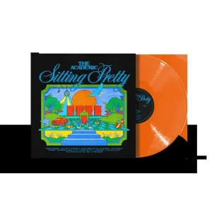 The Academic Sitting Pretty Vinyl LP Orange 2023