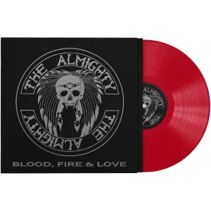 The Almighty Blood, Fire & Love Vinyl LP Red Colour 2023