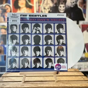 The Beatles A Hard Day’s Night Vinyl LP White Colour National Album Day 2024