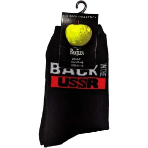 The Beatles Ladies Ankle Socks: Back In The Ussr (Uk Size 4 – 7)