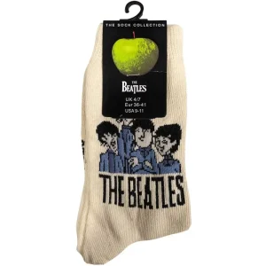 The Beatles Ladies Ankle Socks: Cartoon Group (Uk Size 4 – 7)