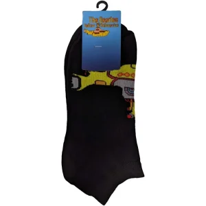 The Beatles Ladies Ankle Socks: Yellow Submarine (Uk Size 4 – 7)