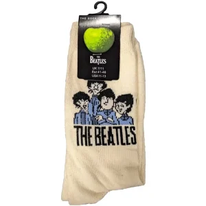 The Beatles Unisex Ankle Socks: Cartoon Group (Uk Size 7 – 11)