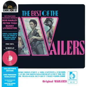 The Best Of The Wailers Vinyl LP Pink Colour RSD 2024