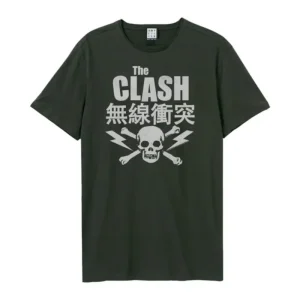 The Clash Bolt Amplified Charcoal XXL Unisex T-Shirt