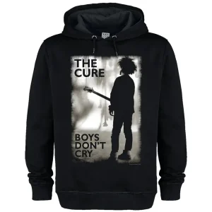 The Cure Boys Don’t Cry Amplified Black X-Large Unisex Hoodie