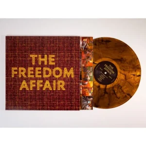 The Freedom Affair (Self Titled) Vinyl LP Indies Orange w/Black Swirl Colour 2025