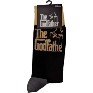 The Godfather Unisex Ankle Socks: Logo Gold (Uk Size 7 – 11)