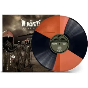 The Hellacopters Head Off Vinyl LP Transparent Orange & Black Rotor Colour 2024
