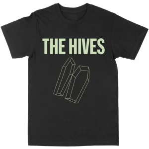 The Hives Glow In The Dark Coffin Black Small Unisex T-Shirt