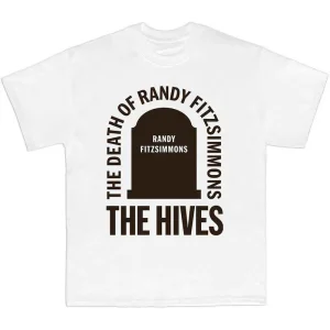 The Hives Randy Gravestone White Medium Unisex T-Shirt