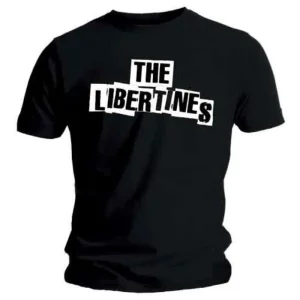 The Libertines Logo Black X-Large Unisex T-Shirt