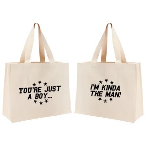 The Man Tote Bag Natural