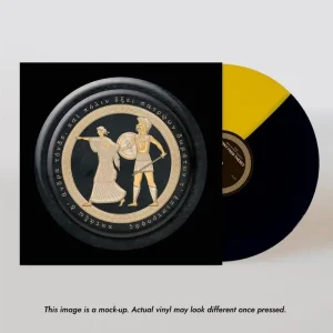 The Mountain Goats Jenny from Thebes Vinyl LP Yellow & Black Colour 2023