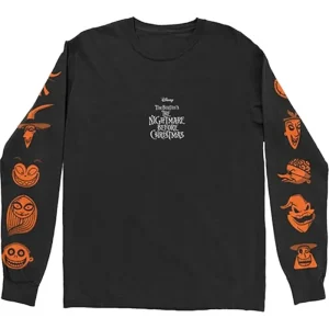 The Nightmare Before Christmas Long Sleeve L Christmas T-Shirt