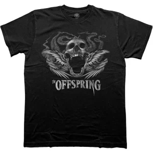 The Offspring Feathered Winged Skull Black X-Large T-Shirt