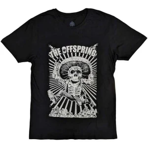 The Offspring Jumping Skeleton Black X-Large T-Shirt