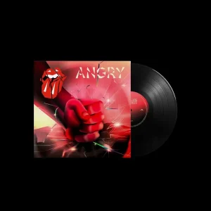 The Rolling Stones Angry Limited 10″ Vinyl Single (Black-Etched B-Side) 2023