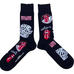 The Rolling Stones Unisex Ankle Socks: Logos (Uk Size 7 – 11)