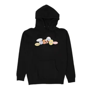 The Secret of Us Sticker Design Black Hoodie