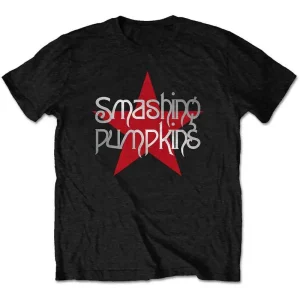 The Smashing Pumpkins Star Logo Black Medium T-Shirt