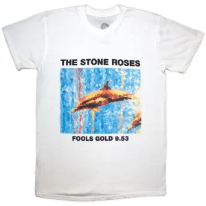 The Stone Roses Fools Gold White X-Large T-Shirt