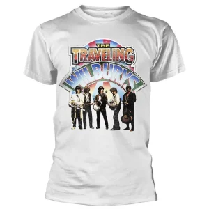The Traveling Wilburys Band Photo White XX-Large T-Shirt