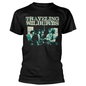 The Traveling Wilburys Performing Black Medium T-Shirt