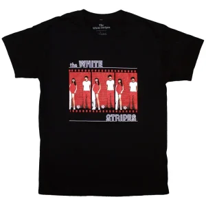 The White Stripes Film Strip Black Large T-Shirt