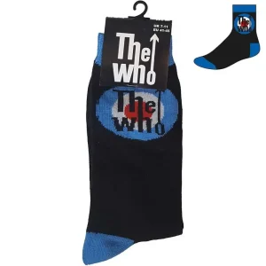 The Who Unisex Ankle Socks: Target Logo (Uk Size 7 – 11)