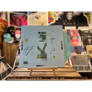 The XCERTS Learning How To Live And Let Go Vinyl LP Blue Colour Signed 2023