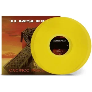 Threshold Extinct Instinct Vinyl LP Transparent Yellow Colour 2024