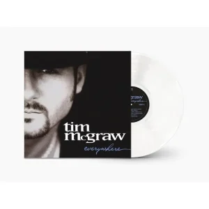 Tim McGraw Everywhere Vinyl LP Opaque White Colour 2024