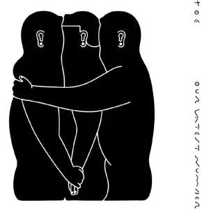 toe Our Latest Number Vinyl LP Black & White Half-And-Half Colour 2024