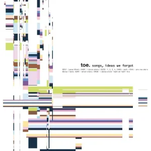 Toe Songs, Ideas We Forgot Vinyl LP Eraser Smudge Colour 2024