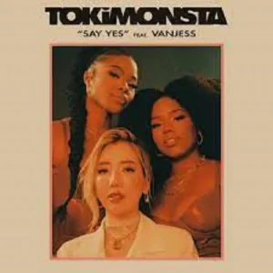 Tokimonsta ft VanJess Say Yes 12″ Vinyl Single Orange Colour 2023